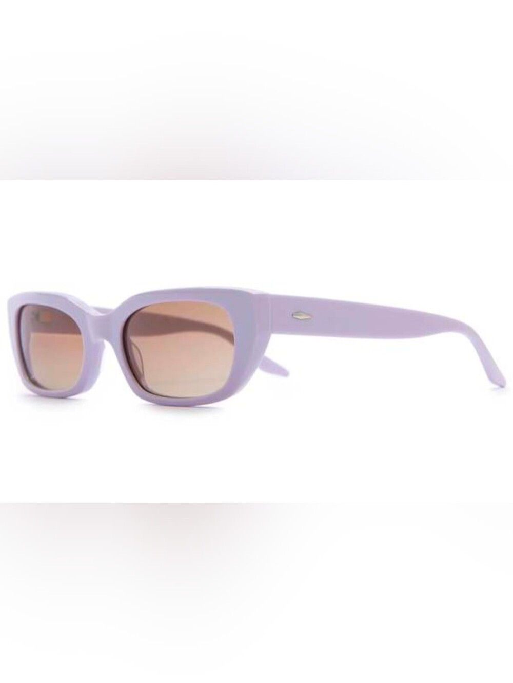 Crap Eyewear Gothic Breeze Lavendar Milk Frame Sunglasses w Brown Lenses NWOT 😎